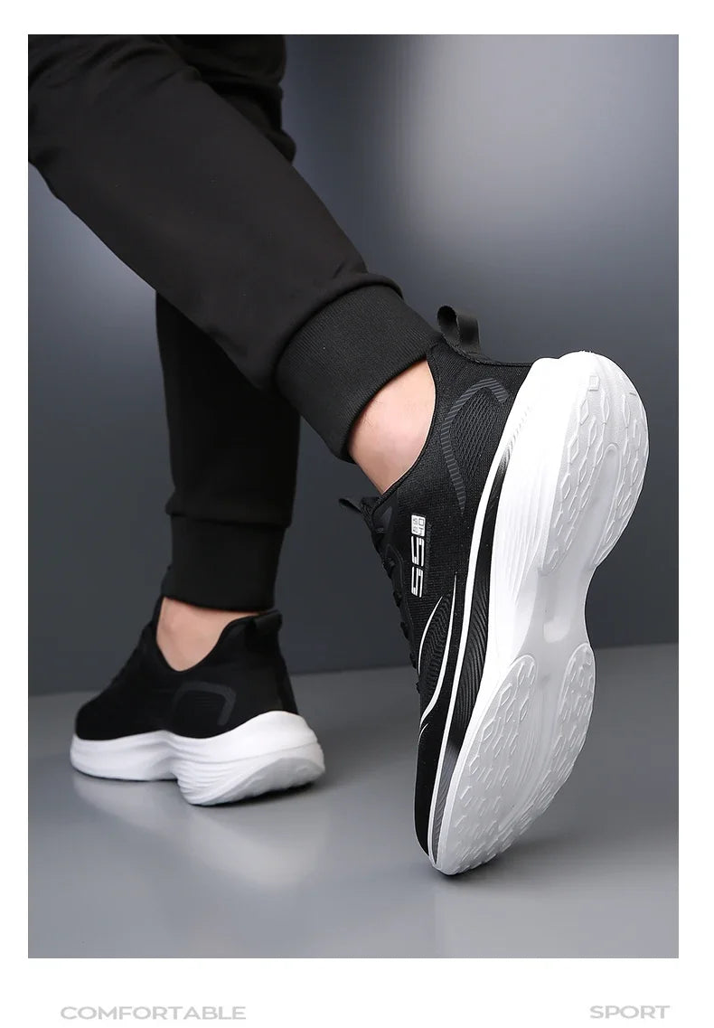 Carbon Plate Marathon Shoes Men Casual Sneakers Air Cushion Luxury Comfortable Lightweight Sports Running Shoes Male Footwear