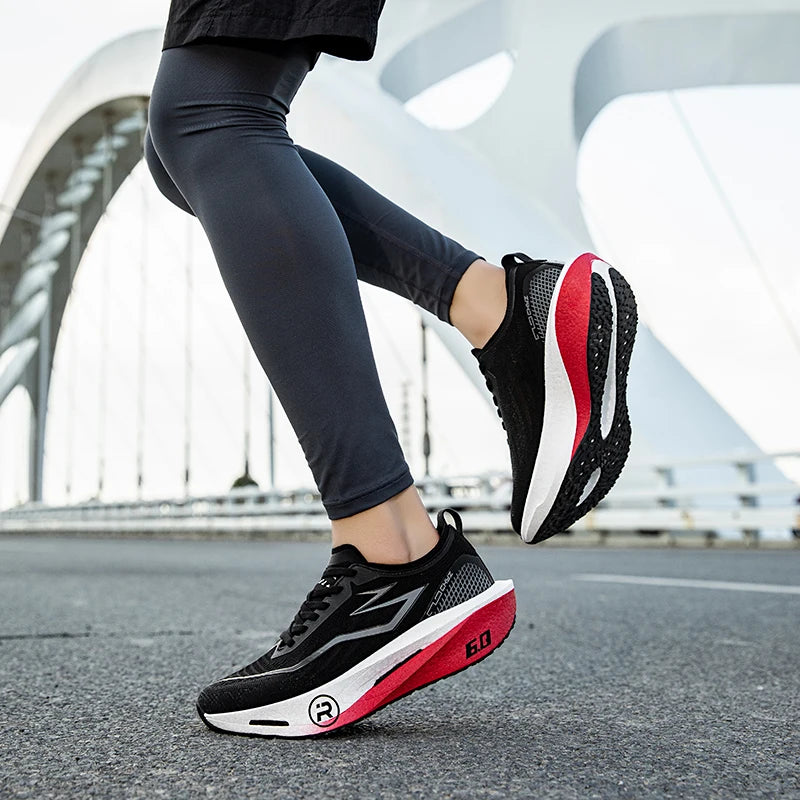 New Sports Shoes for Men&Women, Running Sneakers, Carbon Plate, Male Marathon Racing, Shock-absorbing, Athletics Training Shoes
