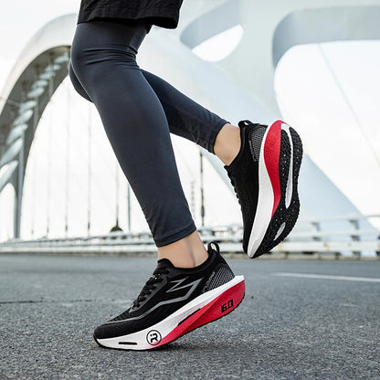 New Sports Shoes for Men&Women, Running Sneakers, Carbon Plate, Male Marathon Racing, Shock-absorbing, Athletics Training Shoes