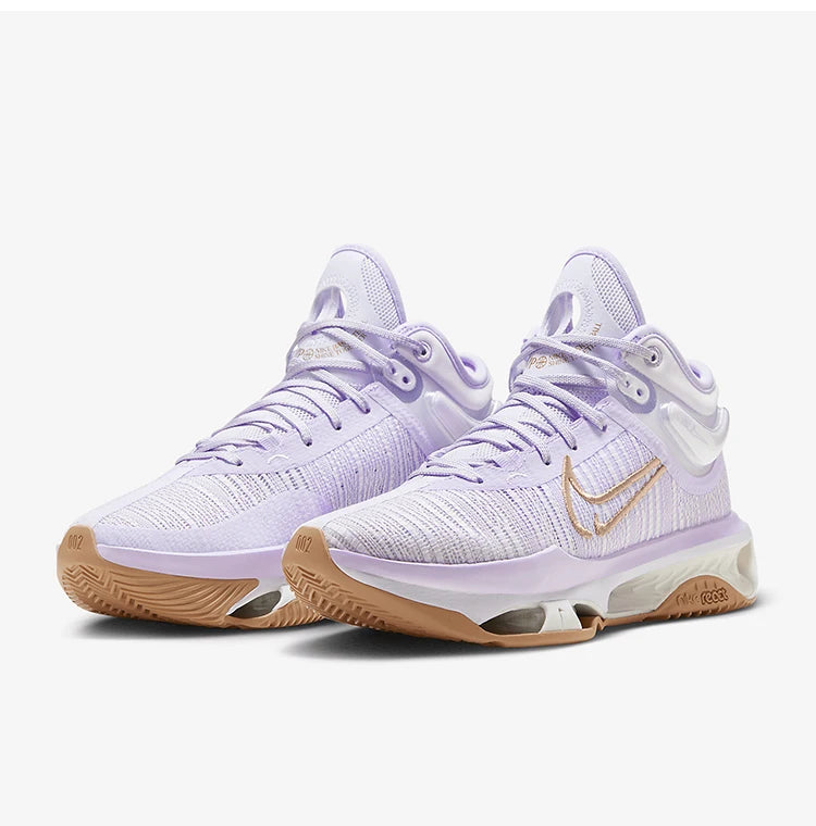 Nike äkta nya dämpande och andningsbara mid-top basketskor för herr DJ9432-500