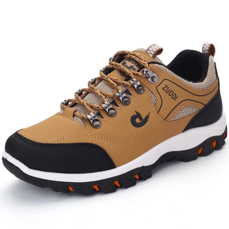 Men's casual sports shoes, outdoor hiking and mountaineering lightweight walking and running shoes, large size 36-49