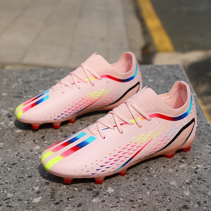 New Men Ultralight Soccer Shoes TF/FG Professional Football Boots Unisex Non-Slip High-quality Wholesale Drop Shipping Training