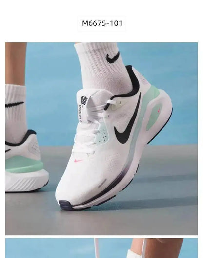Populiarūs „Nike“ vyriški nauji tinkliniai bėgimo bateliai, kvėpuojantys, su pėdos vidurio palaikymu, paminkštinti, lengvi sportiniai bateliai IM6675-101