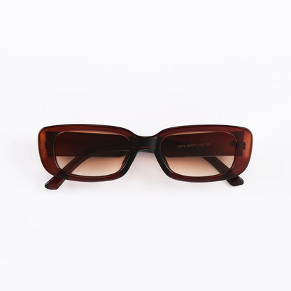 Gafas de sol cuadradas para hombre, rectangulares, de marca, de diseño, pequeñas, para hombre, estilo retro, con lentes negras, para conducir y pescar, Oculos UV400