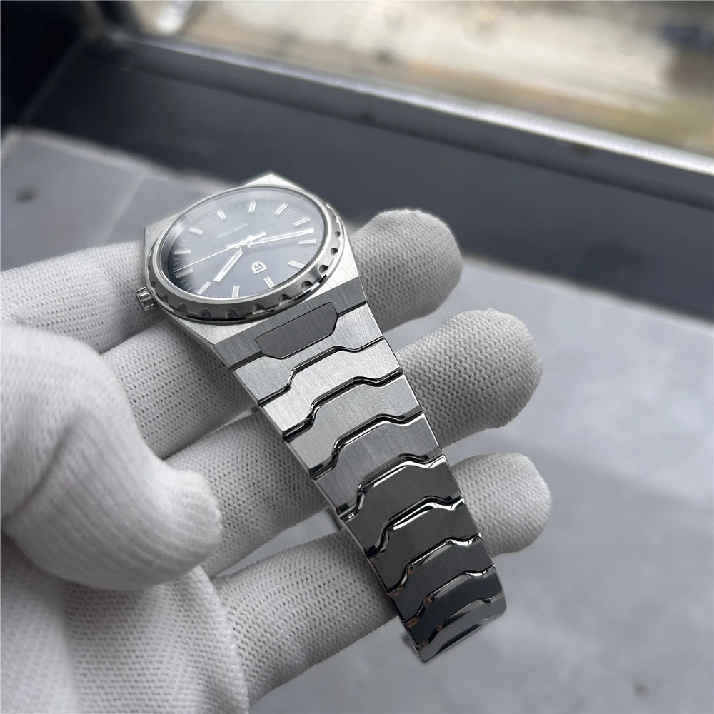 PAGANI DESIGN Men's Quartz Watches Ultra-Thin 7mm Series 222 Sapphire Stainless Steel Waterproof Watches for Man reloj hombre