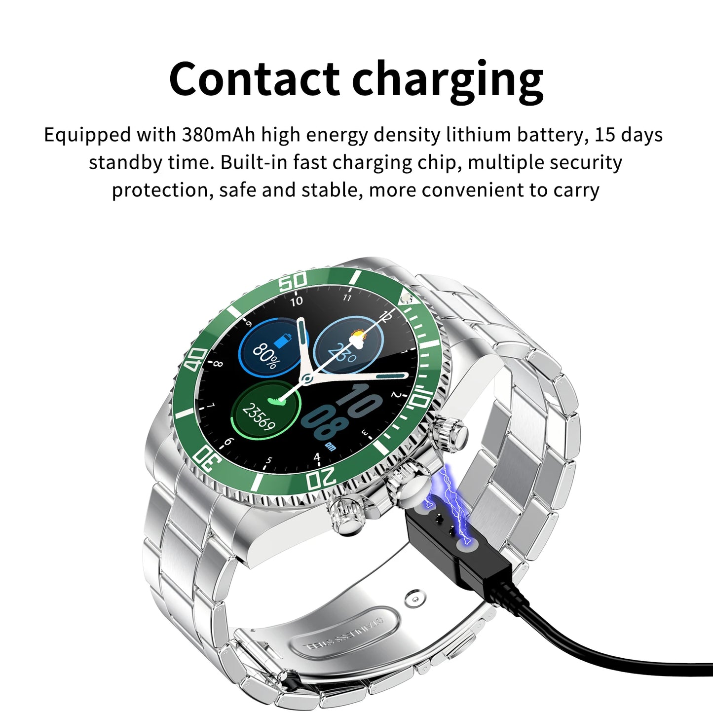 Aiweile AW12 New Style Luxury Smart Watch Dials Answer Call For Men Waterproof Sport Digital Business Watch For Gift