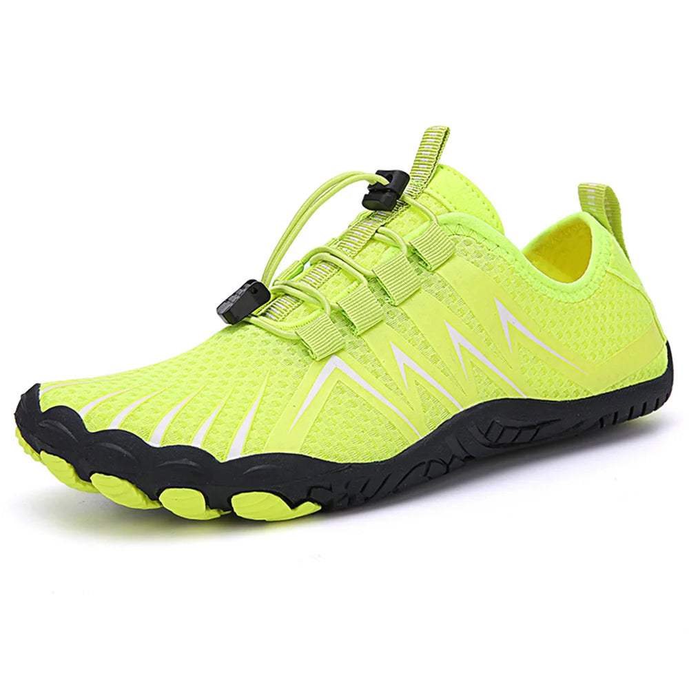 Sapatos Aquáticos Unissexo de Secagem Rápida para Homem e Mulher, Coloridos, para Praia, Natação, Surf e Beira-Mar, Ténis Aquáticos para Casal, Descalços, para Caminhada em Riachos