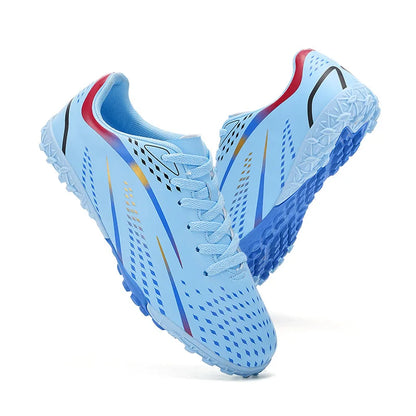 Professional Turf Soccer Shoes Men Cleats Non-Slip Training Football Shoes Boy Artificial Grass Breathable Athletic Soccer Shoes