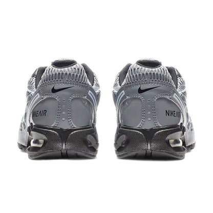 Męskie buty do biegania Nike Air Max Torch 4 z niską cholewką – szaro-srebrne, z materiału codziennego użytku, z oddychającej siateczki i charakteryzujące się długą żywotnością 343846-012