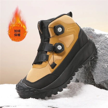 CAMSSOO Hiking Shoes Men Snow boots Outdoor Sports Climbing Shoes women Trekking Sneakers ankle boots hunting shoes travel boots