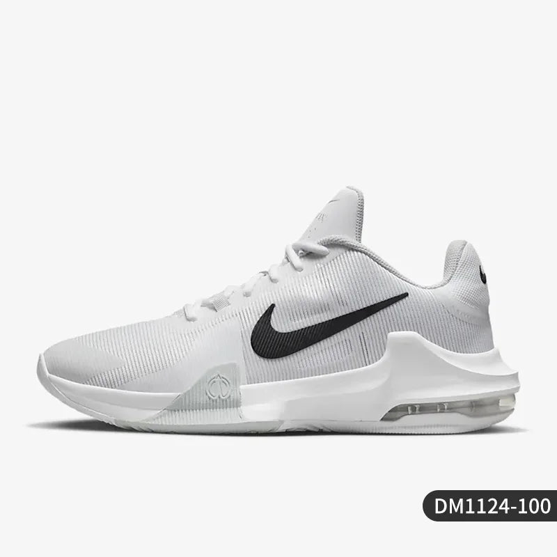 Nike Official Genuine Air Max Impact 4 stødabsorberende basketballsko til mænd DM1124-100