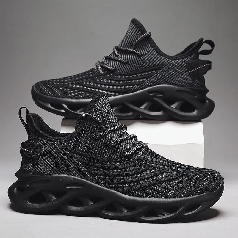 New Running Sneakers Newest Breathable Comfort For Women Low Top Large Size Men's Sports Increase Shoes Mesh Jogging Casual