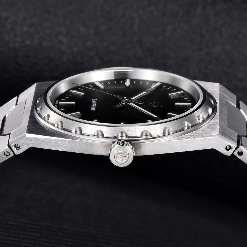 PAGANI DESIGN 2026 New Thin 7mm Fashion Men's Quartz Watch 10Bar Waterproof Stainless Steel Sapphire C3 Upgrade V2 reloj hombre
