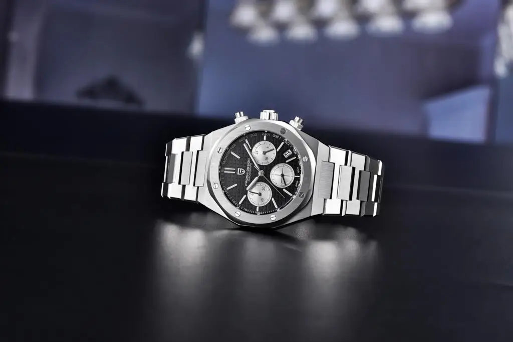 PAGANI DESIGN PD1707 Men's Quartz Watches 40MM Stainless Steel Sapphire Glass Top Brand Watch Gift for Men Reloj Hombre 2024 New