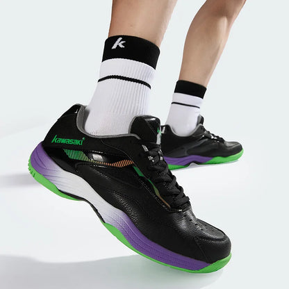 Kawasaki Shoe Men's Sneakers K1B50-C32023&C32011 Anti Twist Technology Professional Table Tennis Badminton Shoes Man Trainers