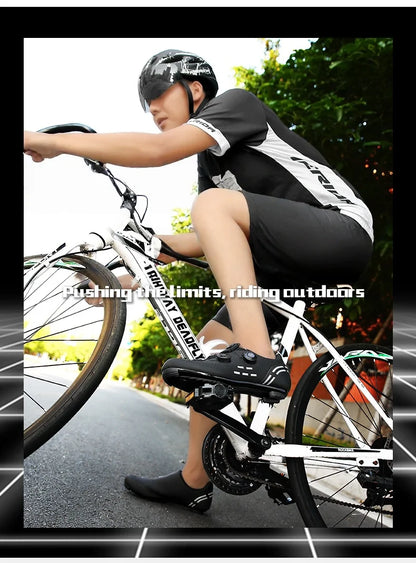 High-Quality Cycling Shoes Men's SPD Self-Locking Racing Bicycle Sports Shoes Women's MTB Mountain Non-Slip Cycling Shoes 36-47