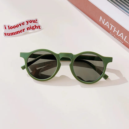 2026 Kids Personality Classic Outdoor Sun Protection Sunglasses Boys Girls Colors Protect Eyes Baby UV400 Sunglasses Children