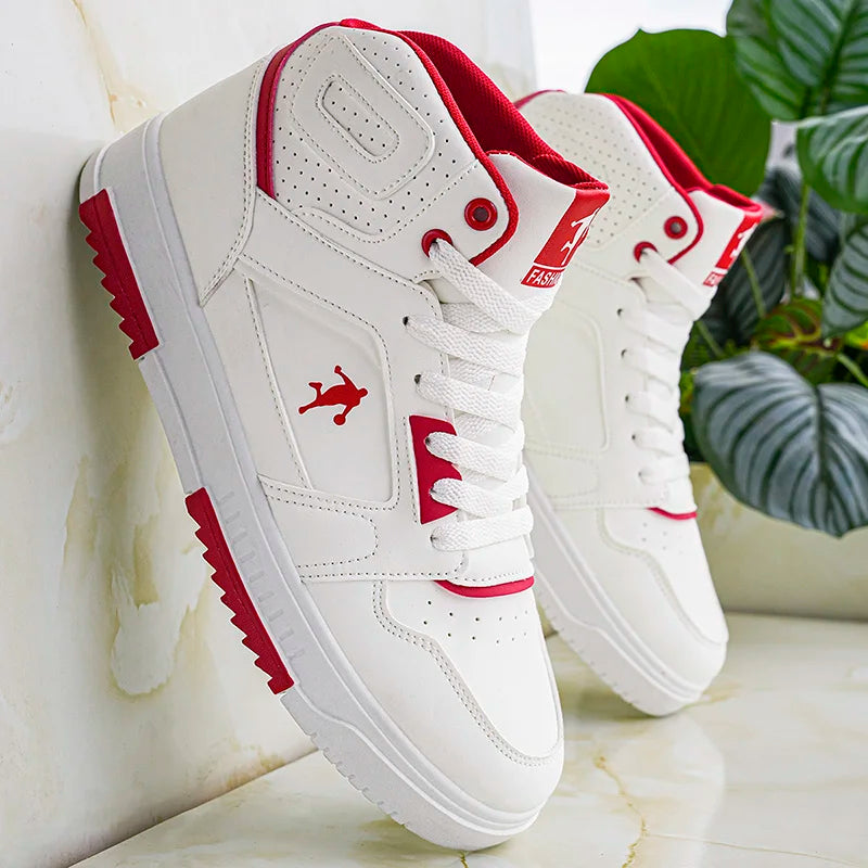 Men's Low-Top Casual Sports Shoes Fashion Basketball Sneakers Street Style Skateboarding Shoes for Teens