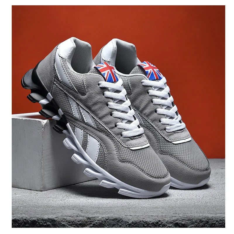 New Men's and Women's Running Shoes Breathable Casual Sneakers Anti-slip Vibration Comfortable Outdoor Sprots Walking Shoes36-48