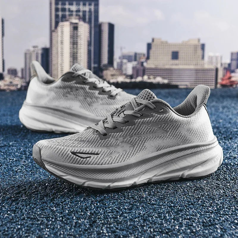 Ténis desportivos casuais 2025 para corrida, outdoor, confortáveis para primavera/verão, antiderrapantes, unissexo para homem e mulher, sapatilhas de treino macias para homem