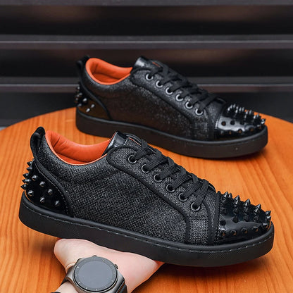 Hot-Selling Skateboard Shoes for Men Leisure Walk Sneakers Versatile Men Vulcanized Shoes Outdoor Tenis Masculino Punk Trainers