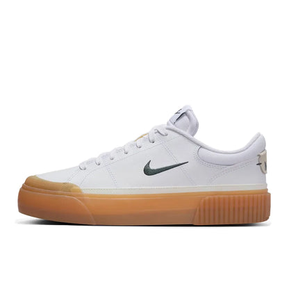 Nike Court Legacy Lit Leather Comfort Slip-Resistant Cushioned Durable Low-Top Tennis Shoes FD0355-133