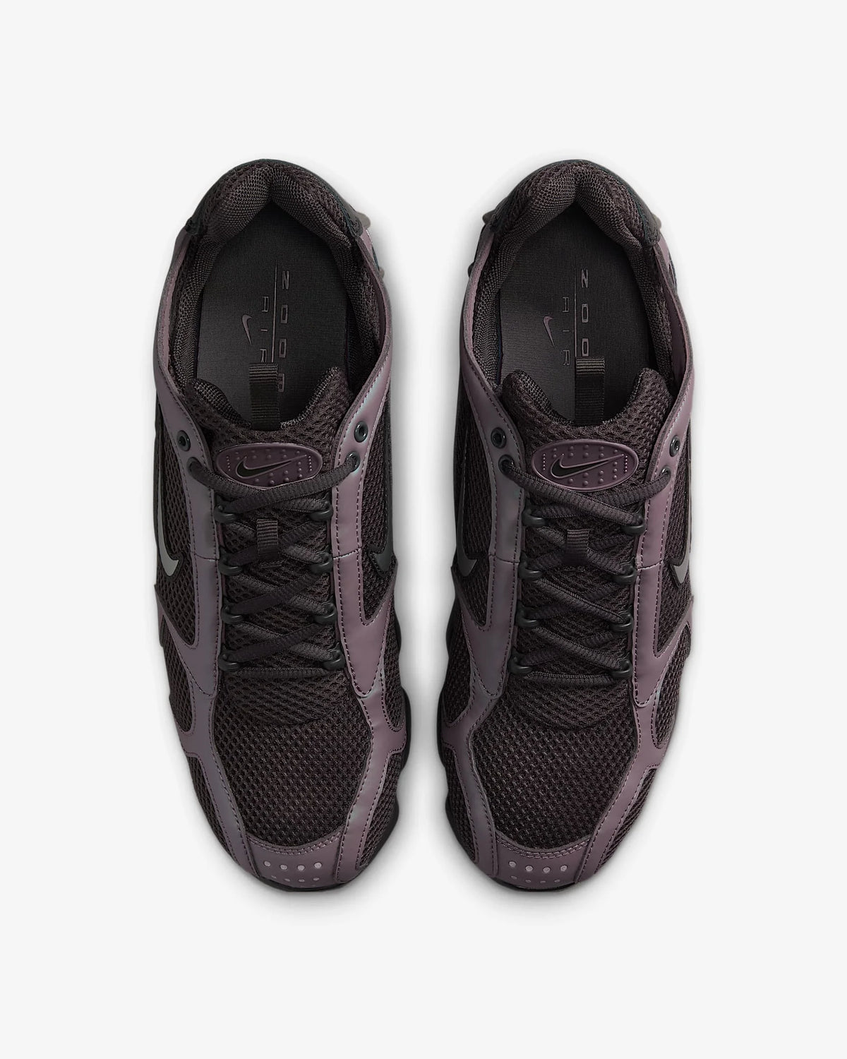 Nike Air Zoom Spiridon Cage 2 Zapatillas casual unisex de caña baja, resistentes, grises y rojas, calzado lifestyle deportivo CJ1288-600
