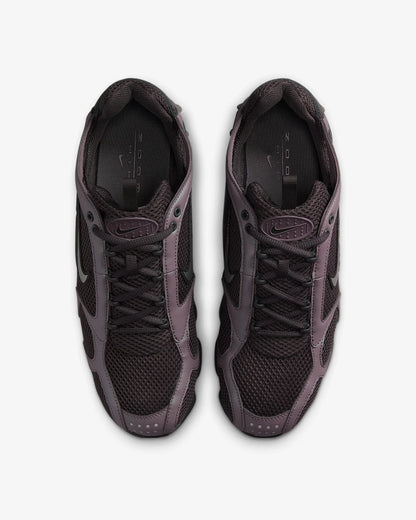 Nike Air Zoom Spiridon Cage 2 Zapatillas casual unisex de caña baja, resistentes, grises y rojas, calzado lifestyle deportivo CJ1288-600