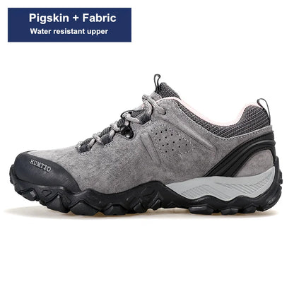 HUMTTO Trekking Shoes for Women Winter Hiking Shoes Womens Waterproof New Luxury Designer Climbing Leather Casual Woman Sneakers