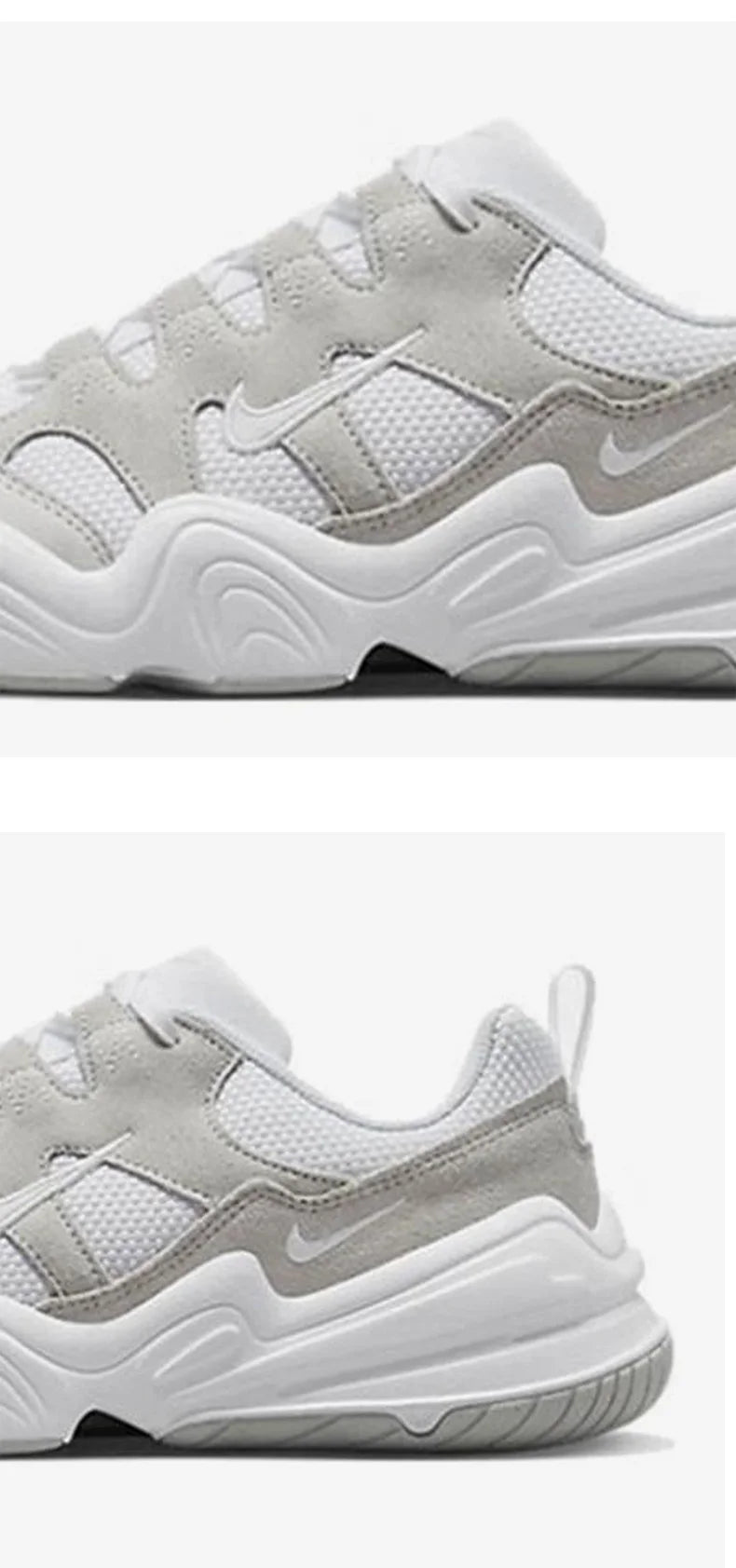 Nike Official TECH HERA zapatillas deportivas casuales de moda de caña baja para hombre y mujer DR9761-100