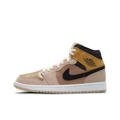 Nike Air Jordan 1 Mid Basketball Shoe Unisex - Classic and versatile, blending court performance with everyday style DQ8426-145