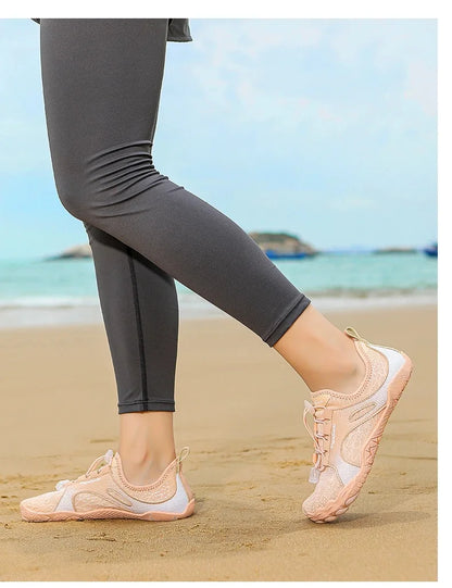 Aqua Shoes Water Shoes Upstream Wading Barefoot Beach Shoes Adults Gym Outdoor Training Footwear Unisex Quick-Drying Breathable