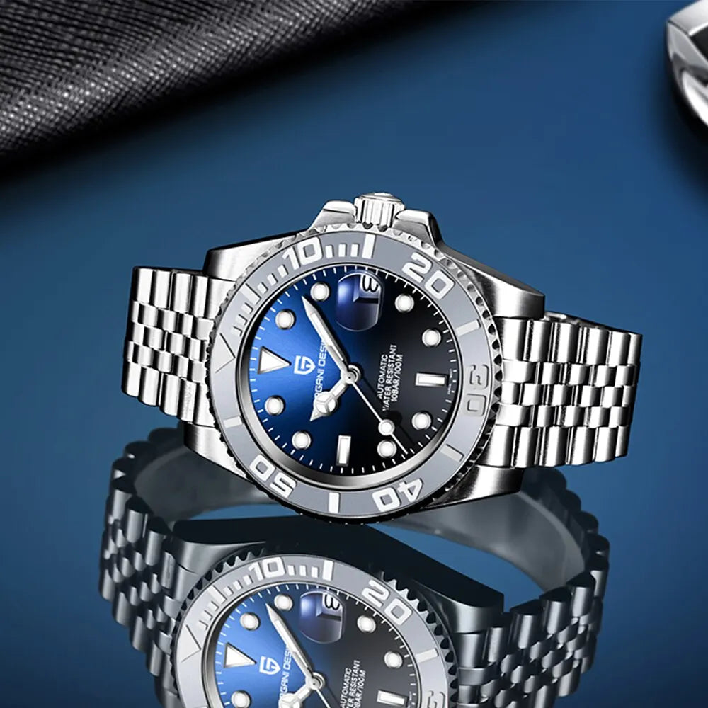 PAGANI DESIGN V3 40MM  Men Mechanical Wristwatch Sapphire Luxury Automatic Watch Men's Stainless Steel Waterproof watches