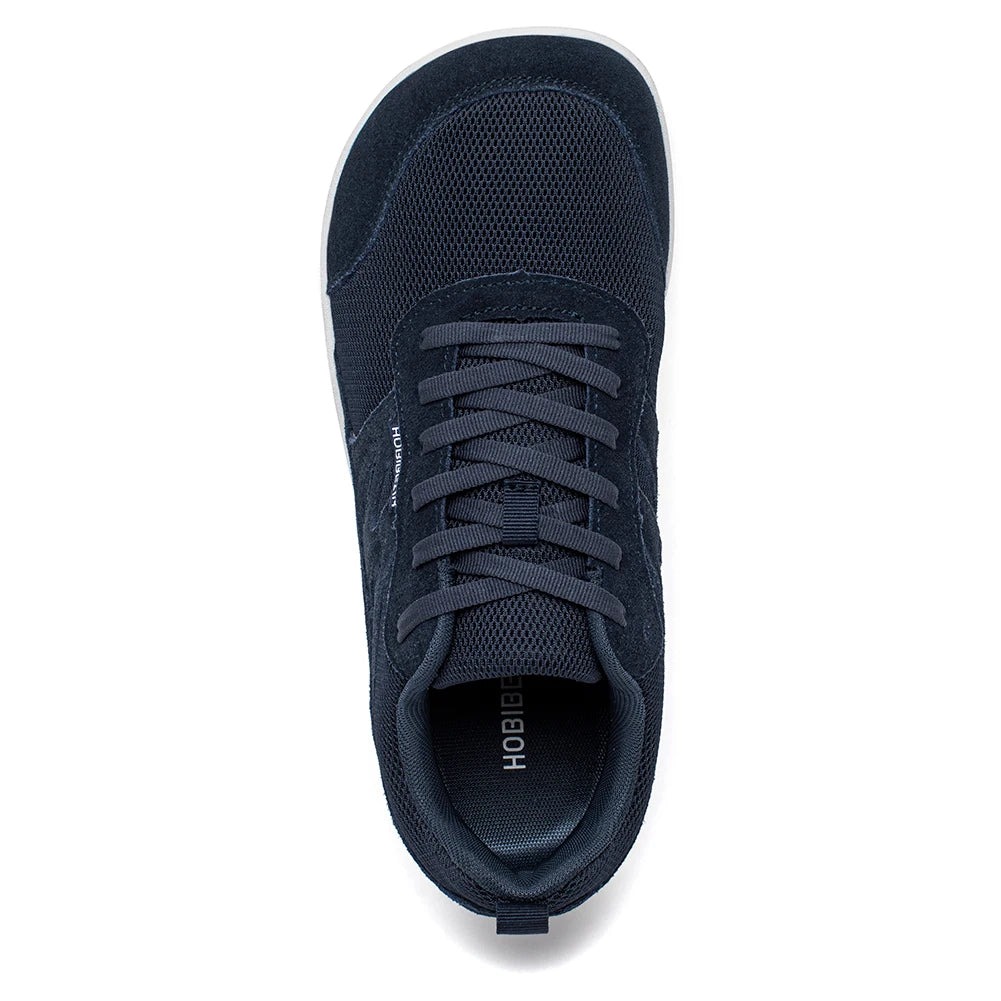 HOBIBEAR Barefoot Shoes for Women Men Zero Drop Wide Toe Box Sneakers Minimalist Lace Up Lightweight Running Shoes
