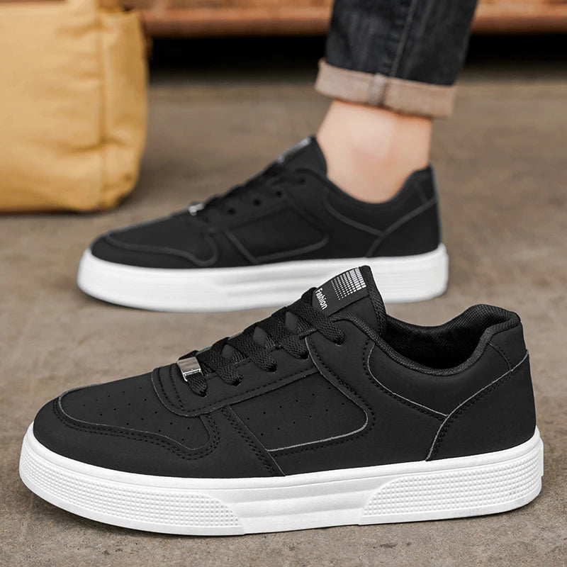Breathable men's skate shoes, sports casual shoes, low-top men's shoes, men's street fashion casual shoes