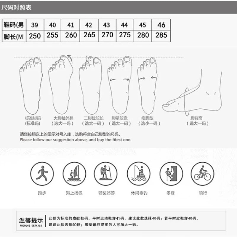 Breathable Outdoor Hiking Shoes Sports Wading Shoes Fishing Men's Shoes Summer Casual Sandals Comfortable And Breathable
