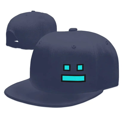 Videoigra Geometry Dash, bejzbol kape snapback, muške i ženske kape, podesive kape, hip hop bejzbol kapa, casquette