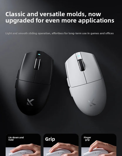 Rato Sem Fios MCHOSE G3 V2 PRO Bluetooth Tri-Mode Ergonómico e Leve para Portátil, Escritório, Gaming e Acessórios de Computador