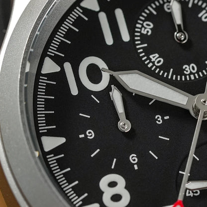 Militado ML1868KF Quartz Watch VK67 Chronograph Movement Military 3 Dial Vintage Watch 100m Waterproof Sapphire Crystal Watches