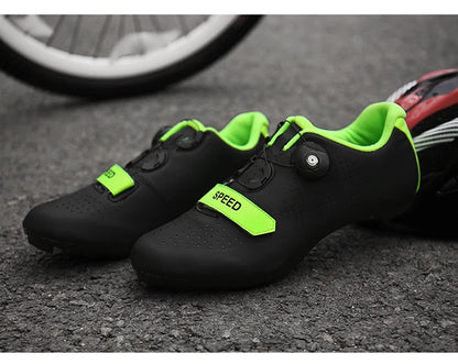 New Unisex pedal Cycling Shoes Flat shoes Suitable For Mountain Sports Pedal Self-Locking Cycling Shoes Breathable Cycling Shoes