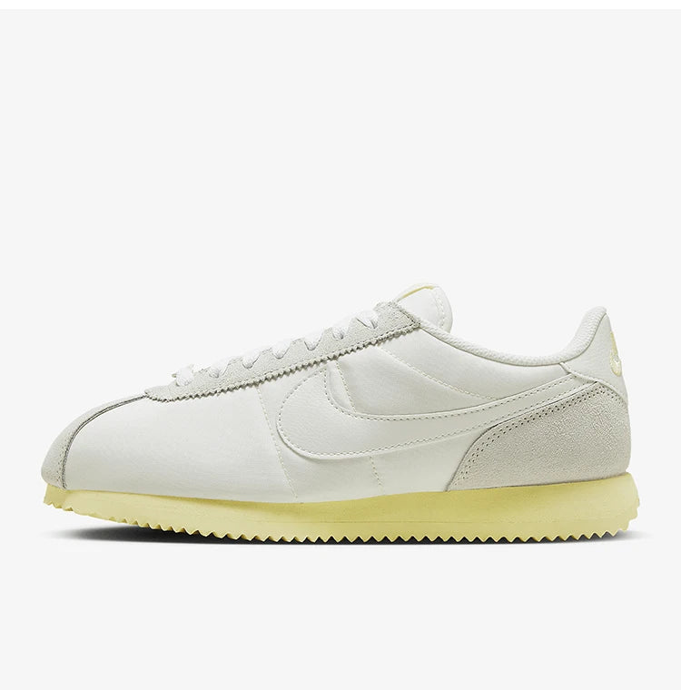 Oryginalne damskie sznurowane, oddychające buty sportowe w stylu retro Nike Cortez HF6410-118