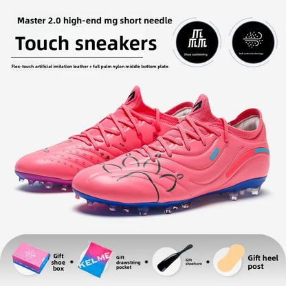 Kelme Adult Football Shoes Mg Short Nail Men's Training Football Boots Professional Competition Grass Specific Soccer Shoes