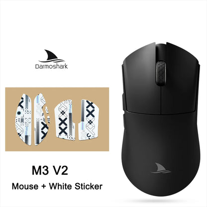 Darmoshark M3 V2 Gaming Mouse Wireless Tri-Mode 8K, PAW3395 Sensor, 26K DPI Ultra-Light Gaming Mouse for PC & Laptop