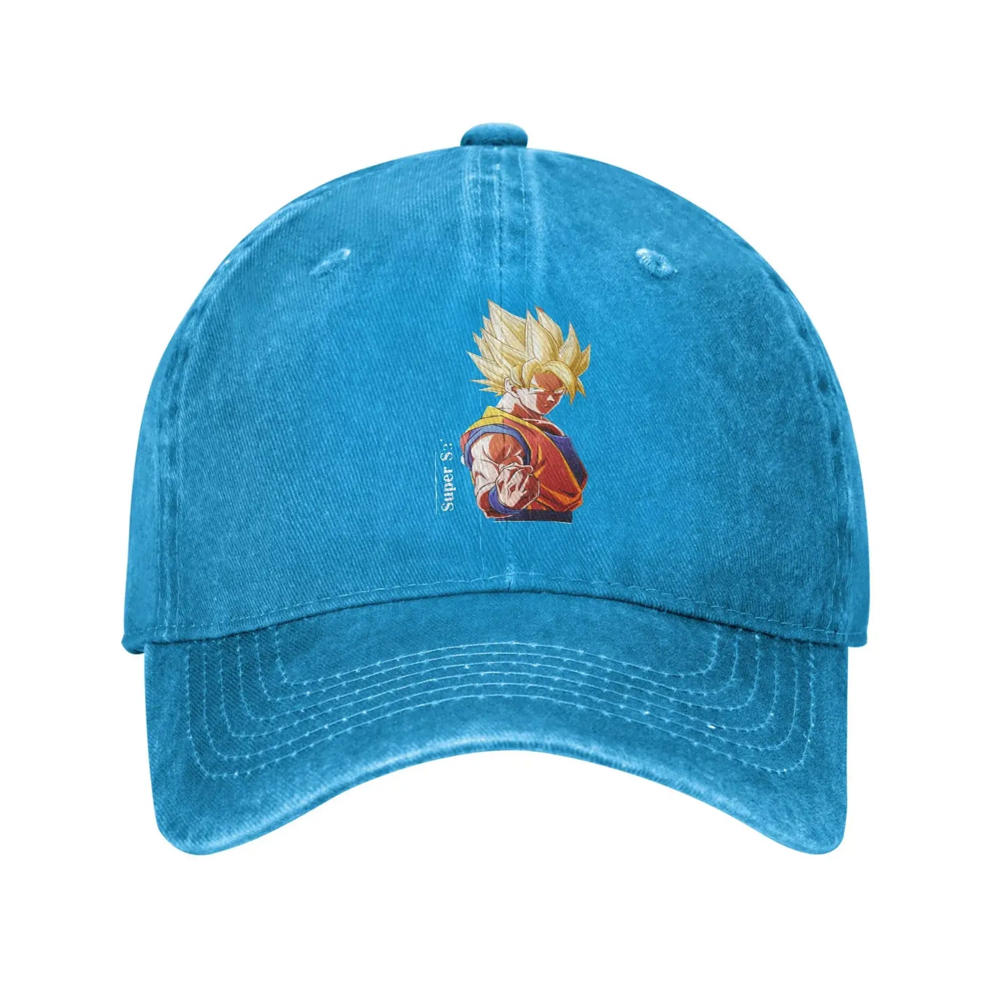Dragon Ball Goku’s Saiyan Saga Baseball Cap Vintage Distressed Washed Snapback Cap Men Women Outdoor Running Golf Gift Hats Cap, Produit gaming premium Fraquane