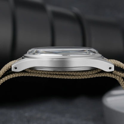 Militado ML07 Military Watch VH31 Quartz Movement Sapphire Crystal Luminous AR Coating Vintage Watches 100m Waterproof