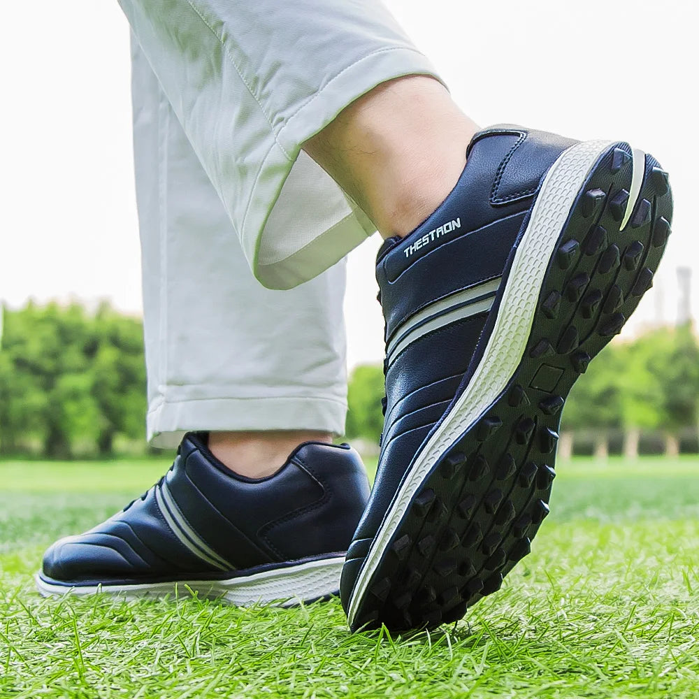 Waterproof Men's Golf Shoes Professional Lightweight Golfer Footwear Outdoor Golfing Sport Trainers Athletic Sneakers Brand
