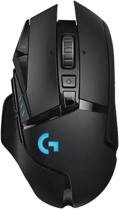 Rato Gaming com Fios Logitech G502 HERO de Alto Desempenho, Sensor HERO 25K, 25,600 DPI, RGB, Pesos Ajustáveis, 11 Botões, Rato para PC/Mac