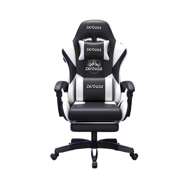 Ergonomic Gaming Chair for Home Office Long Hours Streamers Adjustable Reclining Lightweight Durability