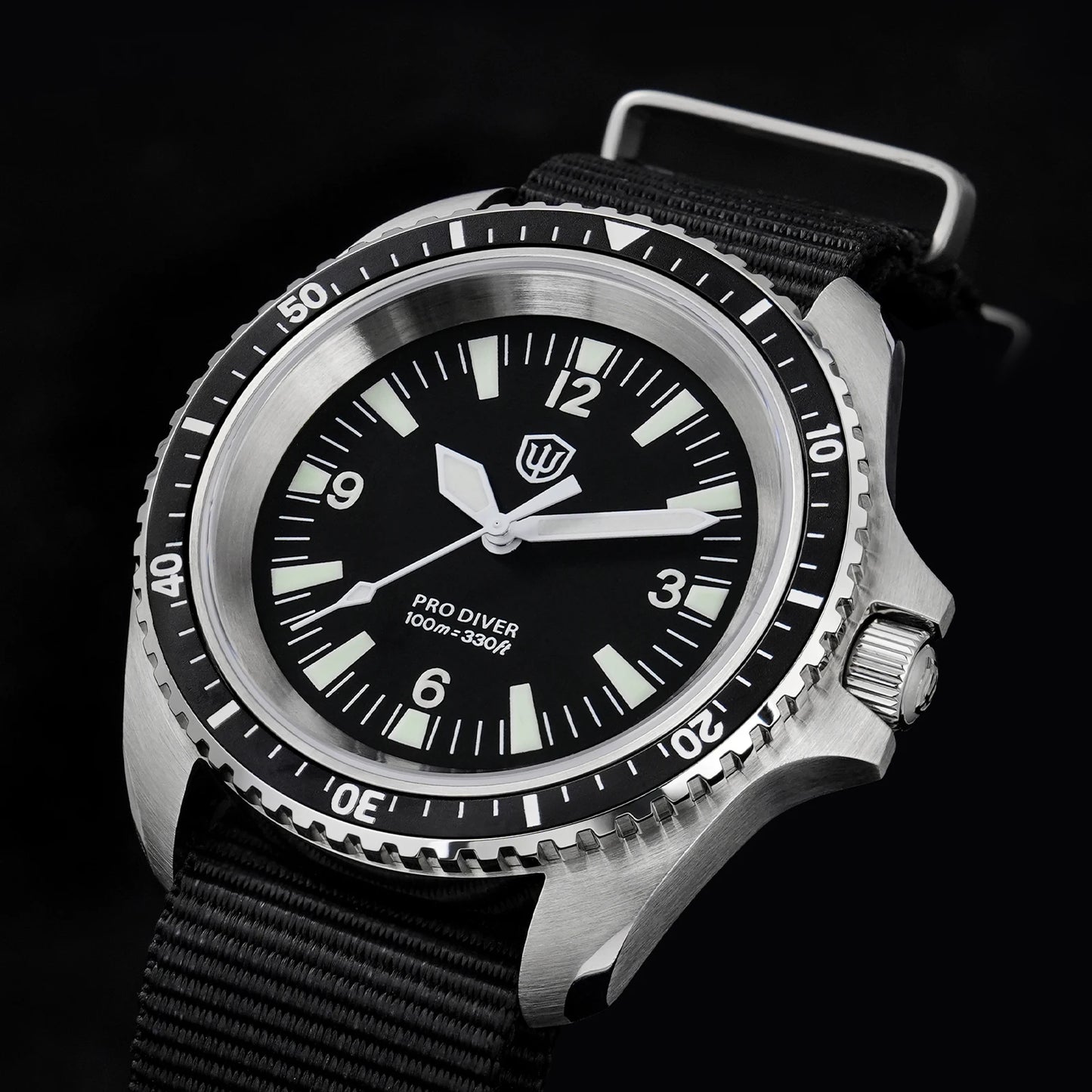 Watchdives WD1980 V3 Watch Vintage VH31 Quartz Movement Stainless Steel Watches Luminous K1 10Bar Waterproof Wristwatch