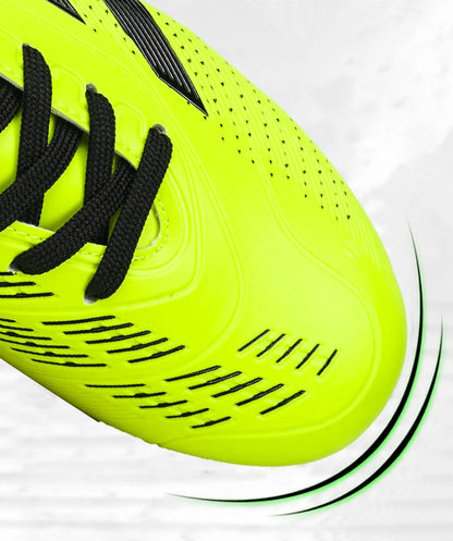 New Men's and Women's Football Shoes, Indoor and Outdoor Sports Shoes with Long and Broken Studs for Football Training Mat
